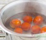 Маринованные помидоры без кожуры на зиму Рецепт помидор без кожуры на зиму